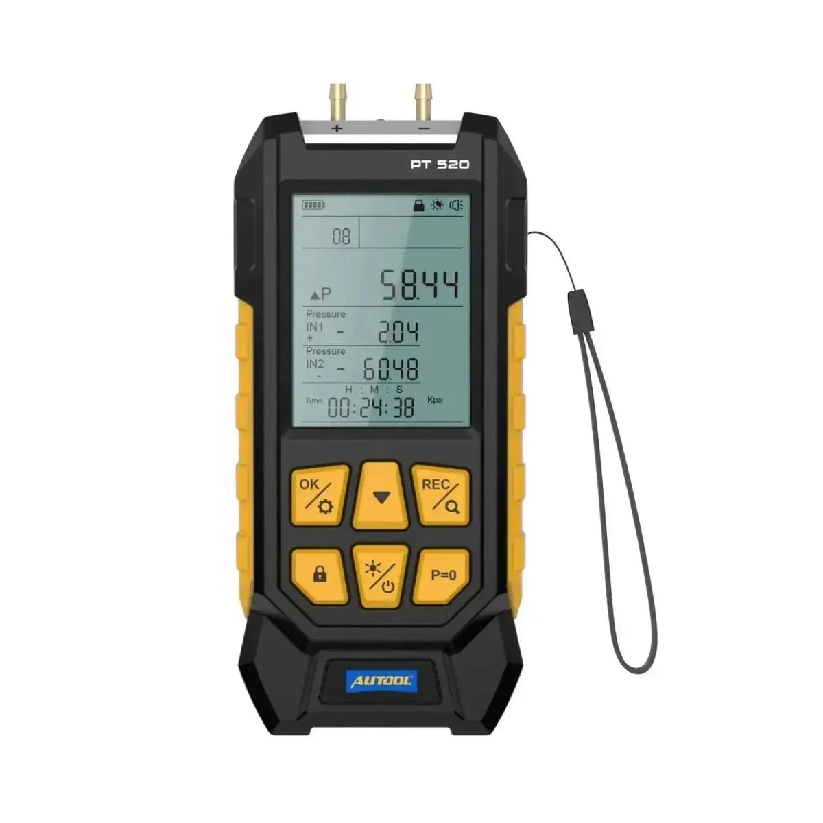 Autool PT520 | Oro slėgio testas