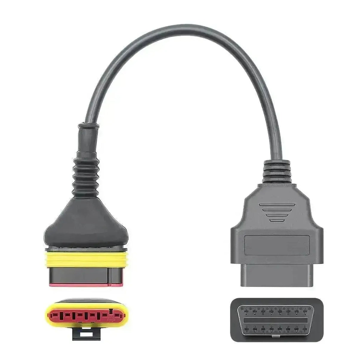 Benelli 6 kontaktų OBD – 16 kontaktų OBD2 adapterio kabelis | Motociklas