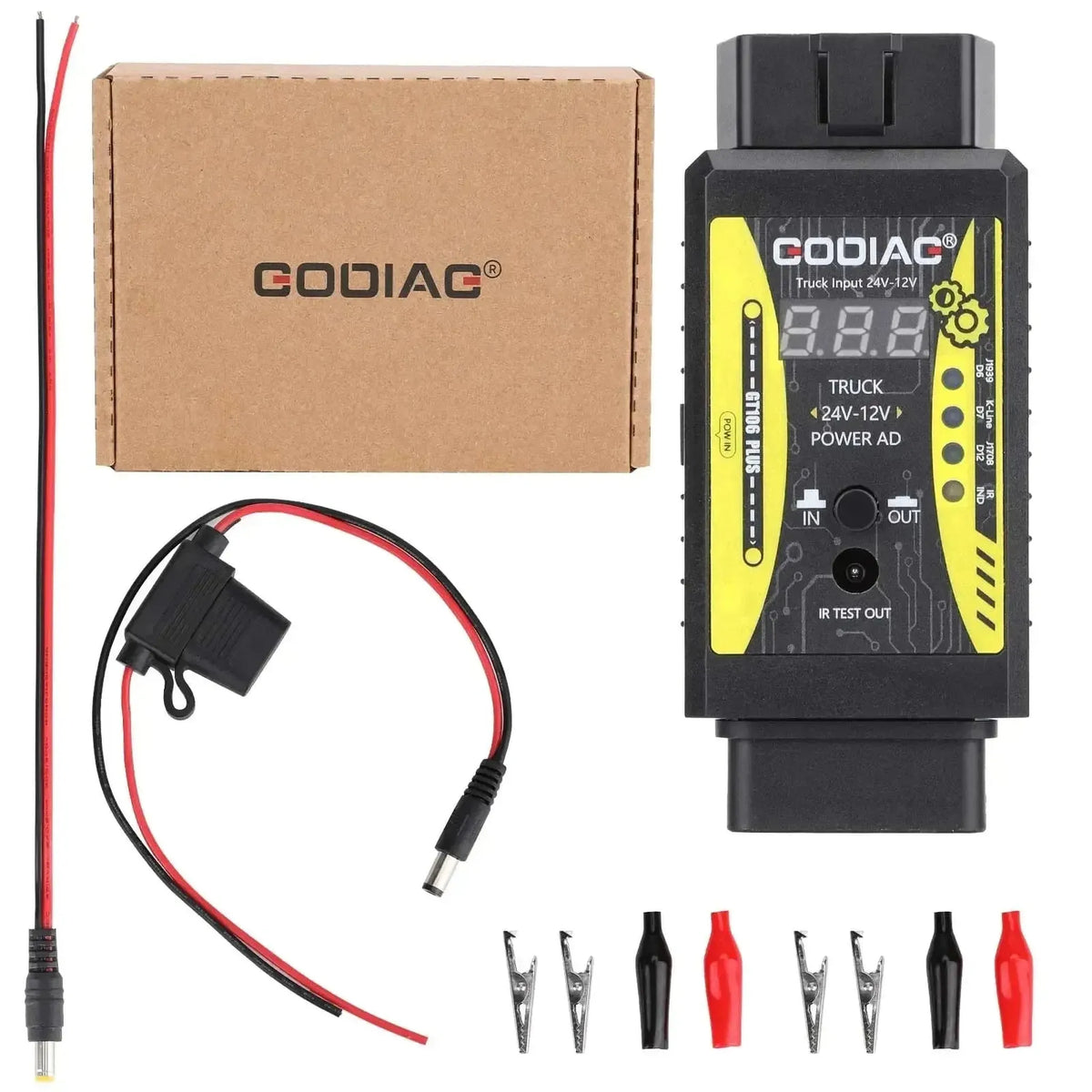GoDiag GT106 Plus | Įtampos keitiklis | Priedai