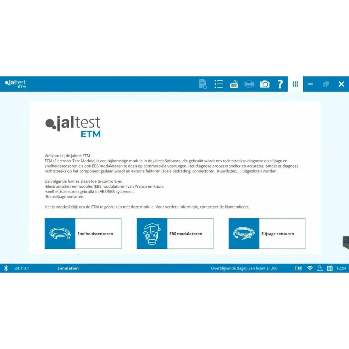 Jaltest (70001008) | ETM Kit | Priedai