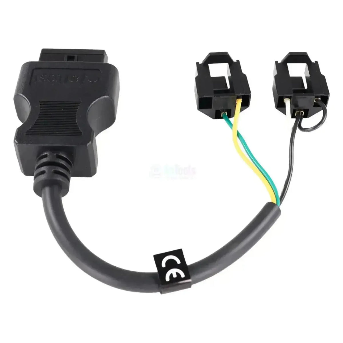 Jaltest (JDC101A) | Haldex Modal (ABS) 3+3-pins OBD – 16-pins OBD2 pereinamasis kabelis | Priekaba