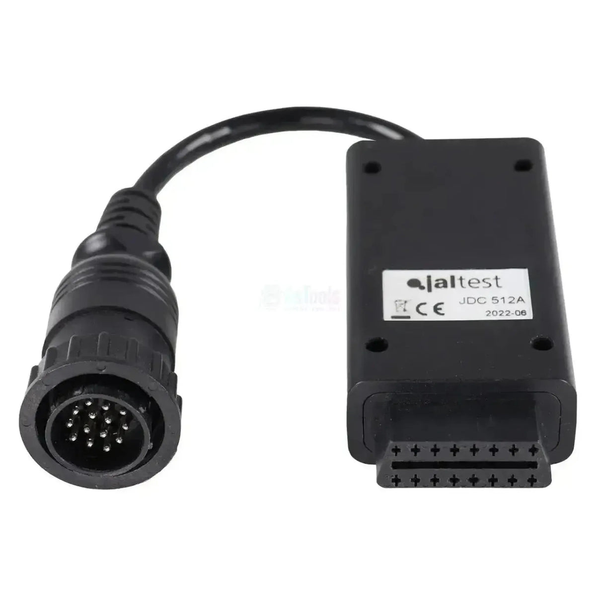 Jaltest (JDC512A) | Deutz-Fahr/Same/Lamborghini 14-pins OBD - 16-pins OBD2 pereinamoji kabelis | Žemės ūkio transportas