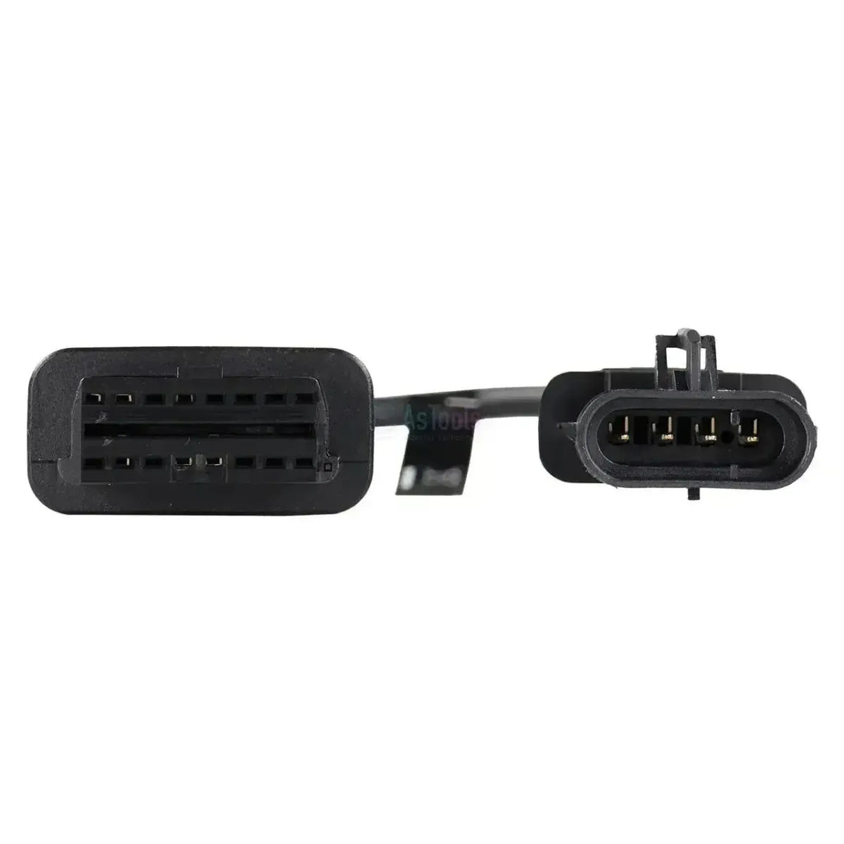 Jaltest (JDC603A) | Mercury 4 kontaktų OBD - 16 kontaktų OBD2 adapterio kabelis | Motorlaivio varikliai
