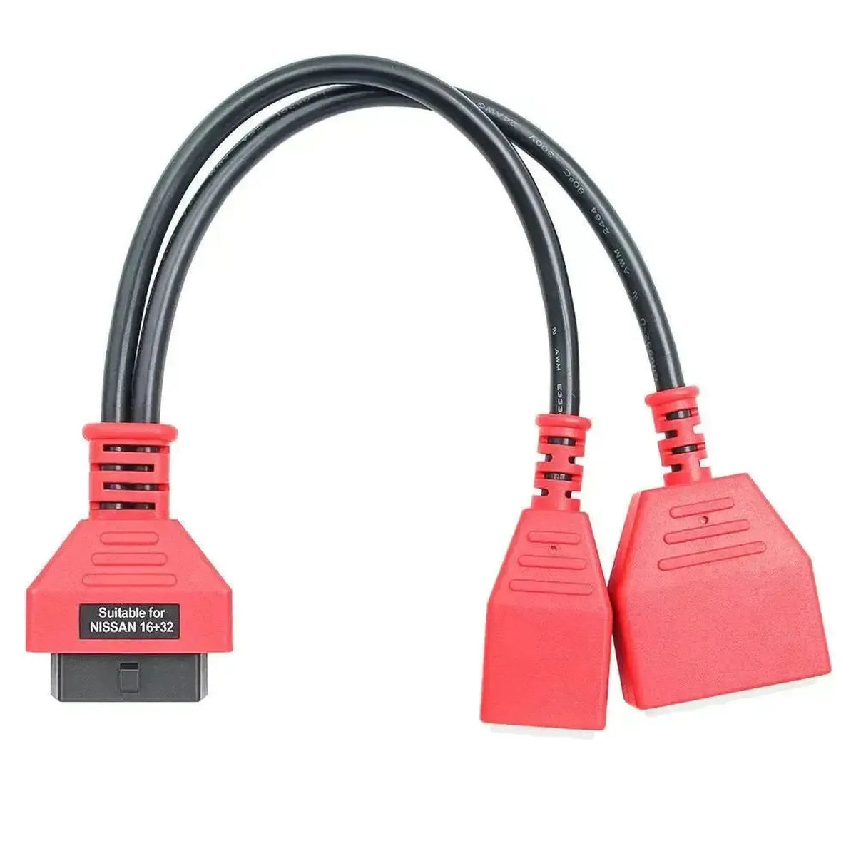 Nissan 16+32-pins SGW - 16-pins OBD2 adapteris | Lengvieji automobiliai