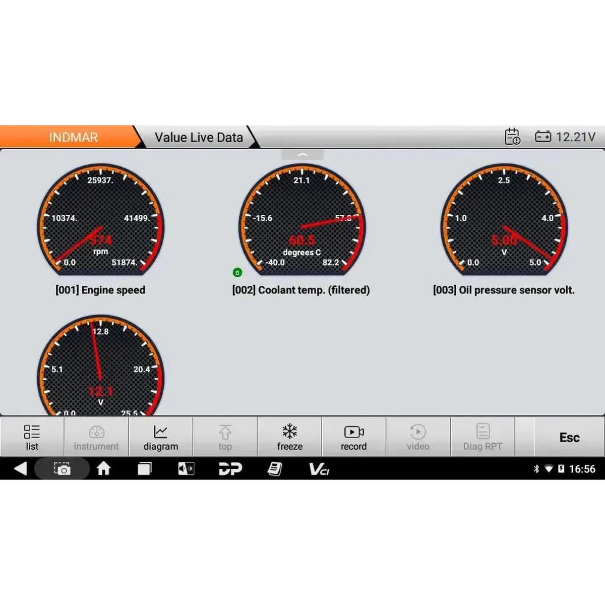 OBDSTAR IScan Pro Indmar (Marine) | Diagnostikos skaitytuvas | Motorinis baidarė
