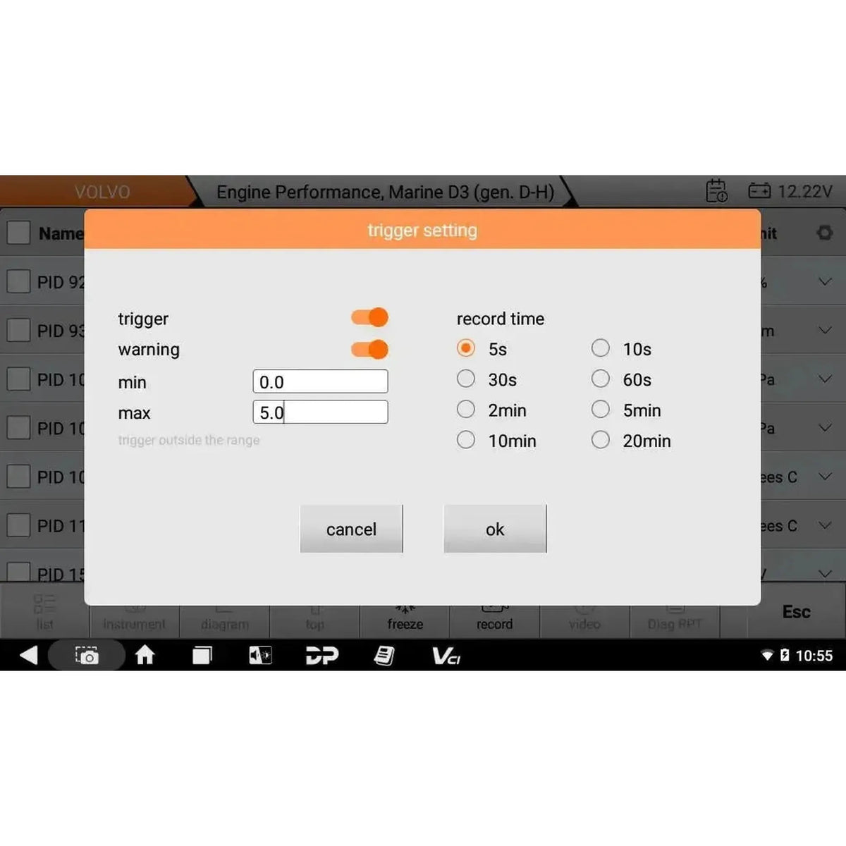 OBDSTAR IScan Pro Volvo (Marine) | Diagnostikos aparatas | Motorlaivis