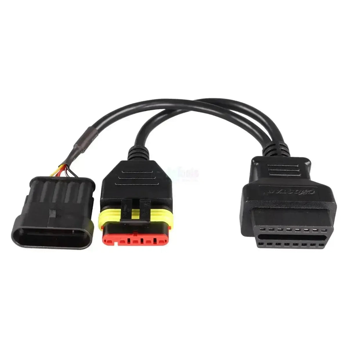 OBDSTAR (M047) | Vespa/Moto Guzzi 5+5-kontaktų OBD – 16-kontaktų OBD2 adapteris | Motociklas