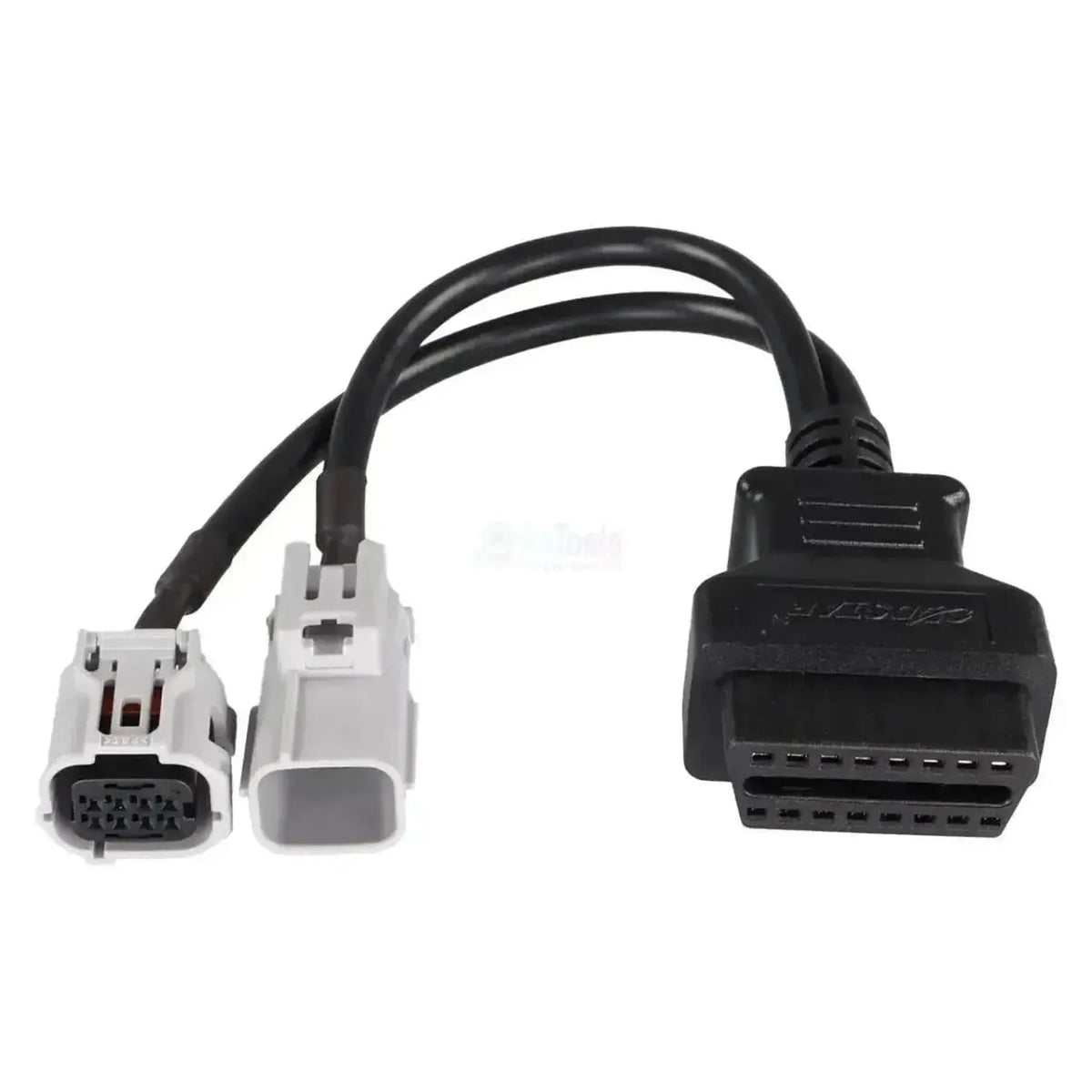 OBDSTAR (M048) | Aprilia 8+8-pins OBD – 16-pins OBD2 pereinamasis kabelis | Motociklas
