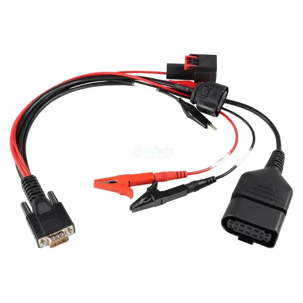 OBDSTAR (T002) | Audi 48V Akumuliatorius + DCDC Modulis – 15 kontaktų DB15 jungties kabelis | Lengvasis automobilis