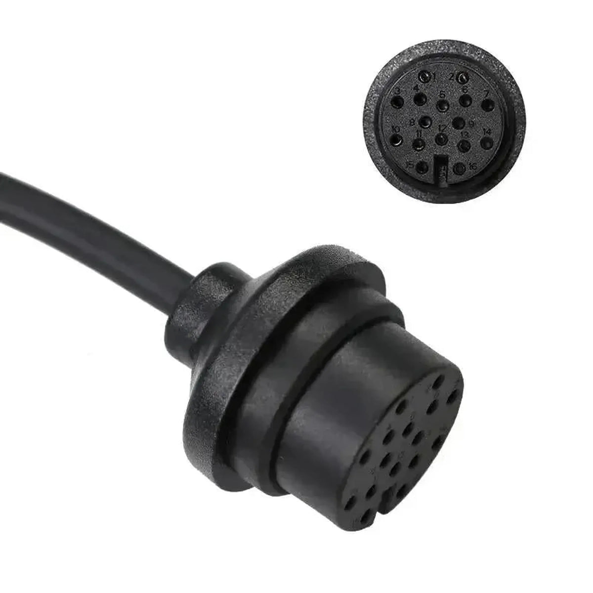 OBDSTAR (TCM-019) | GM (6L45/50/80/90) 16 kontaktų TCM – 15 kontaktų DB15 adapterio kabelis | Automobilis