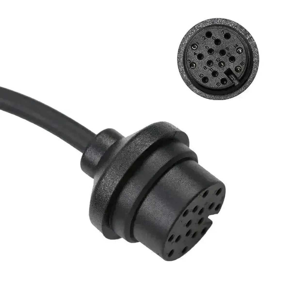 OBDSTAR (TCM-021) | ZF (6HP19/21/26/28/32) 16-kontaktų TCM – 15-kontaktų DB15 adapterio kabelis | Lengvaeigis automobilis