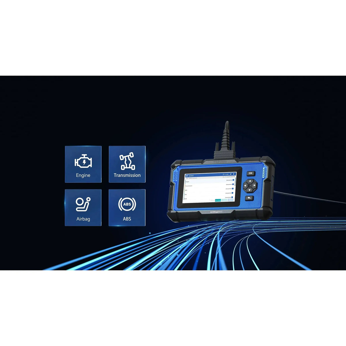 Topdon ArtiDiag600 S | Diagnostikos aparatas | Automobilis