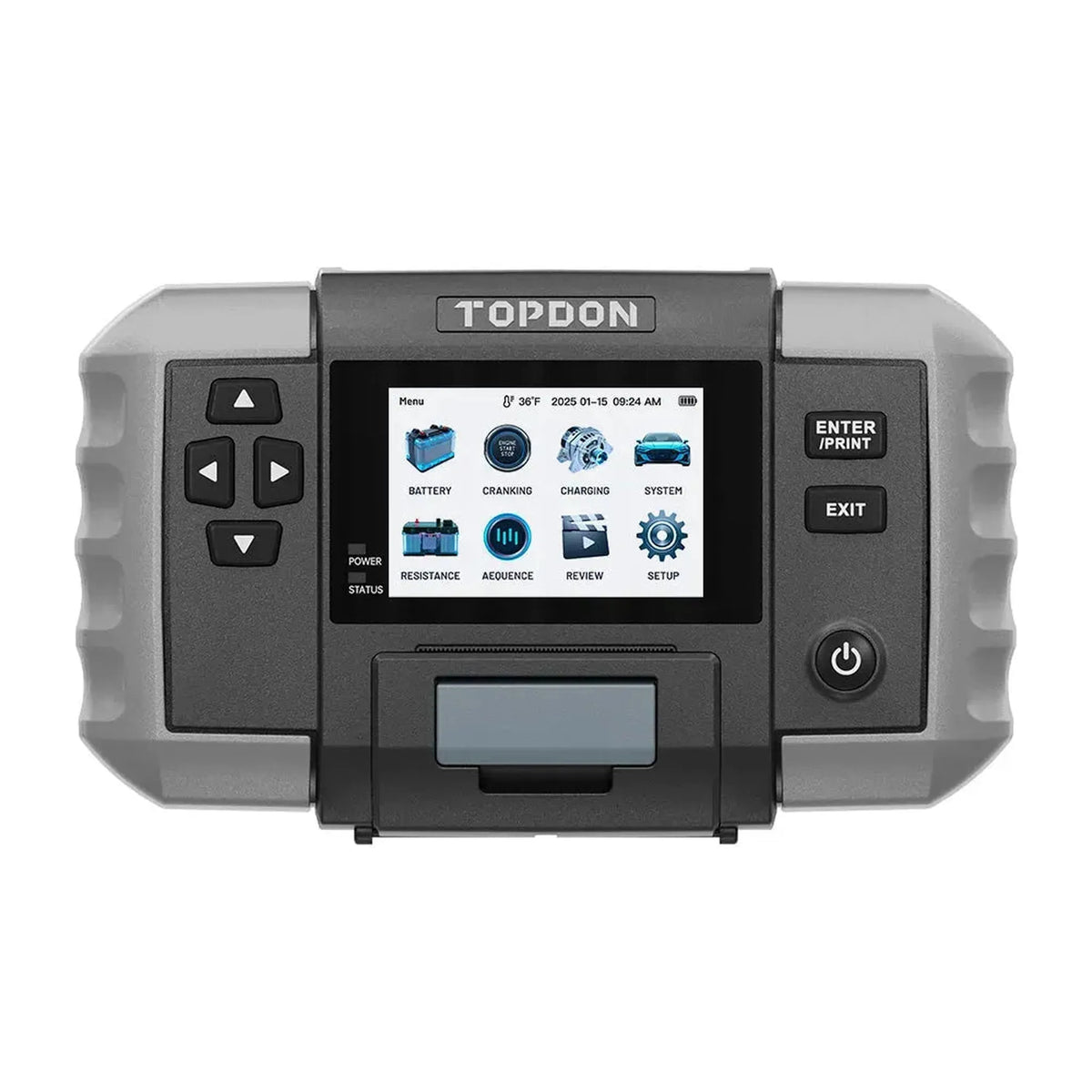 Topdon BT600 Plus | Akumuliatoriaus testeris