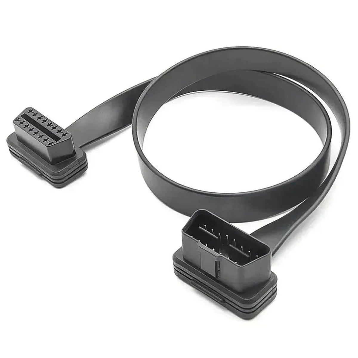 16 kontaktų OBD2 plokščias pratęsimo kabelis (60 cm) | Sąsaja
