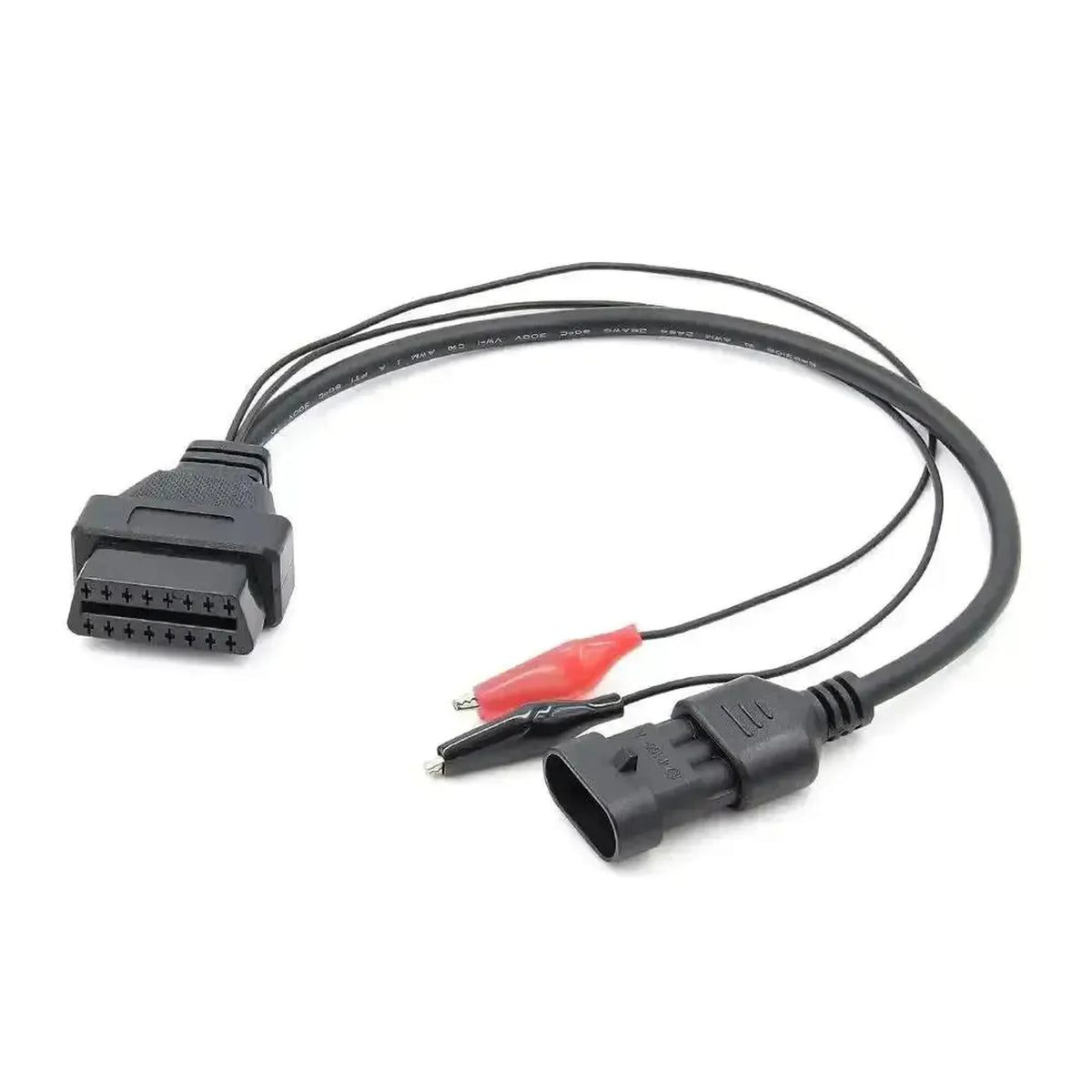 Alfa Romeo/Fiat/Lancia 3-kontaktų OBD1 – 16-kontaktų OBD2 adapterio kabelis | Automobilis