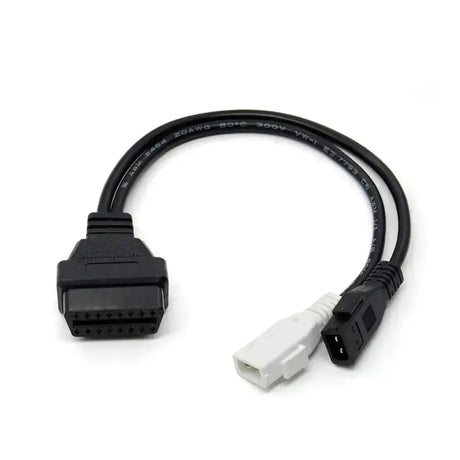 Audi/Seat/Skoda/Volkswagen 2+2-pins OBD1 – 16-pins OBD2 adaptyvus kabelis | lengvoji transporto priemonė