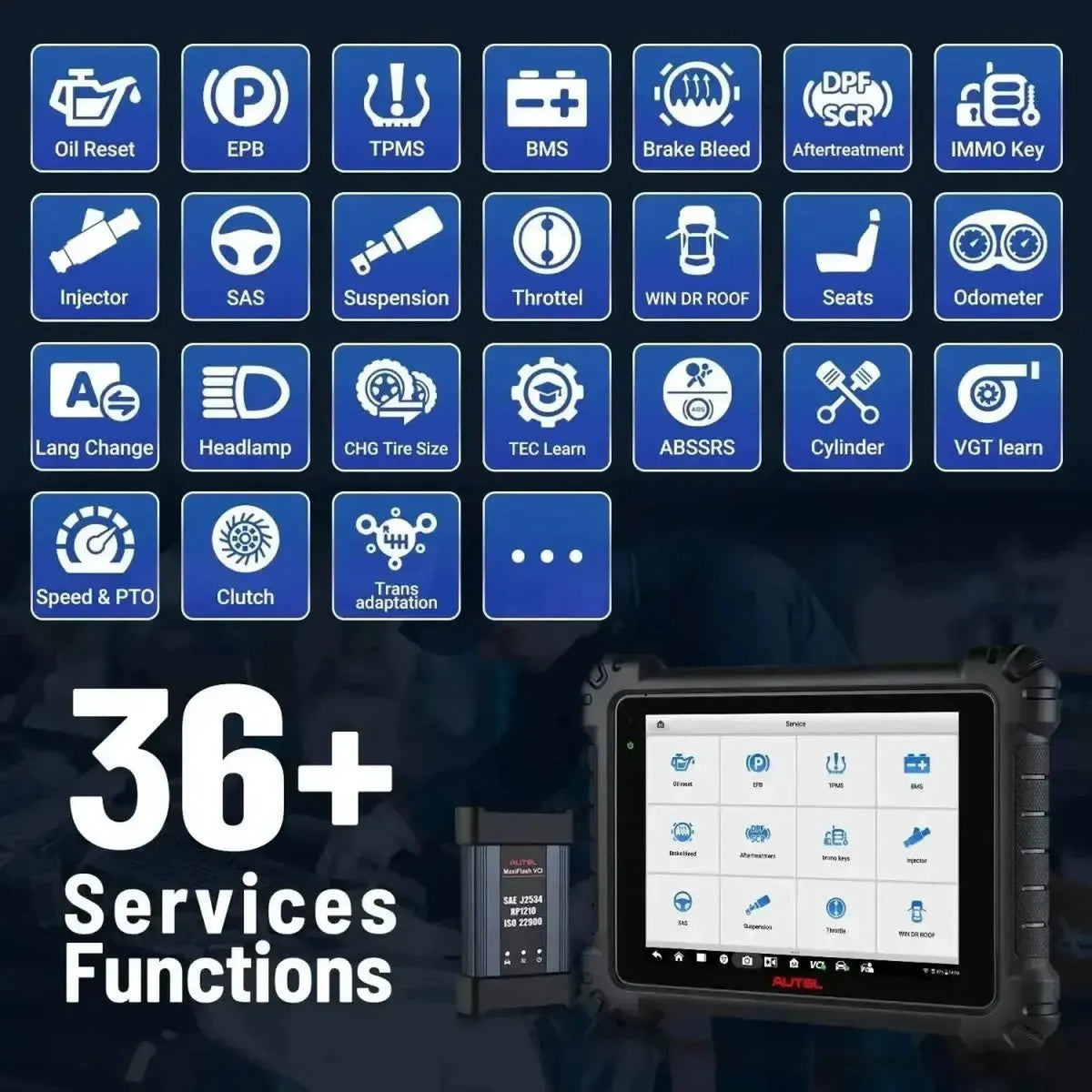 Autel MaxiCom Ultra Lite | Diagnostinis įrenginys | Automobiliai