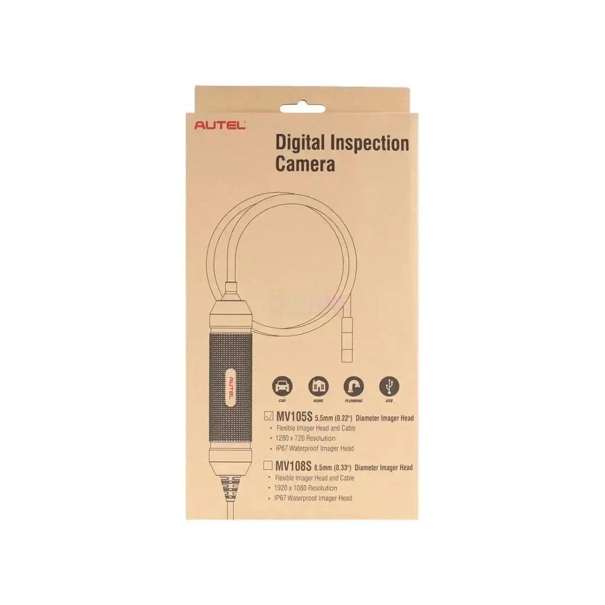 Autel MaxiVideo MV105S | Inspektavimo kamera (5.5 mm)