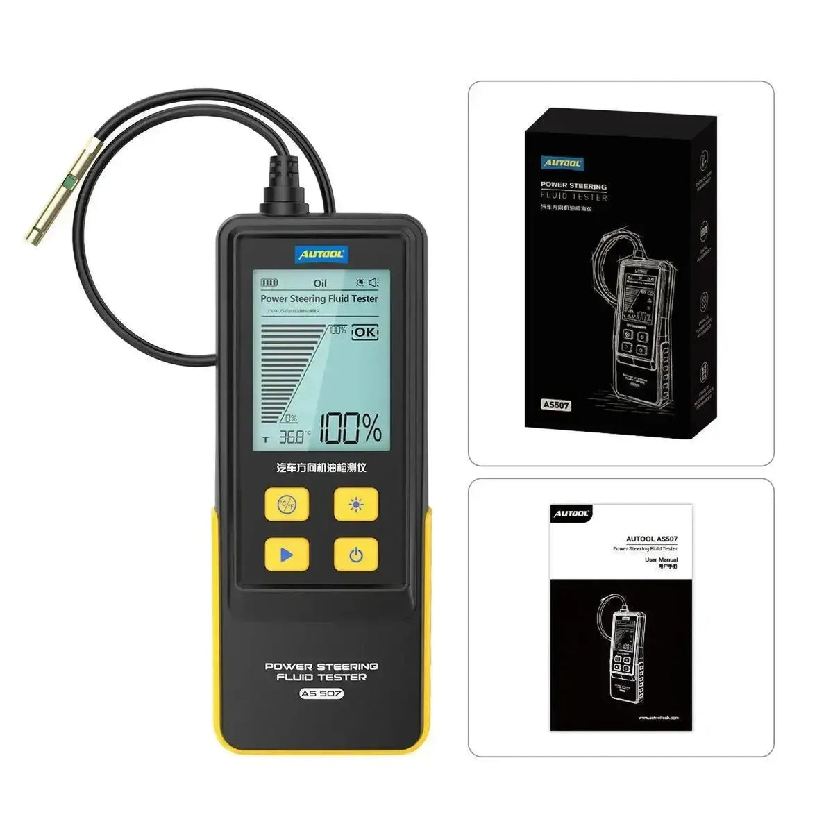 Autool AS507 | Stuurbekrachtigingsvloeistoftester