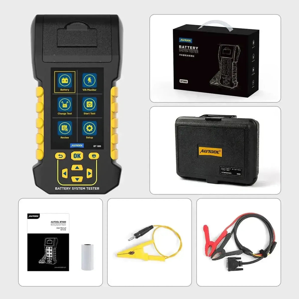 Autool BT880 | Akumuliatoriaus testuoklis