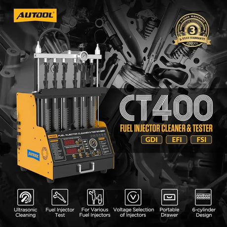 Autool CT400 | Purkštuko testeris
