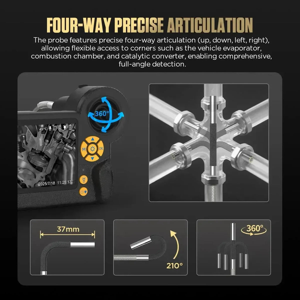 Autool SVB408 | Inspekcinė kamera (3,9 mm)