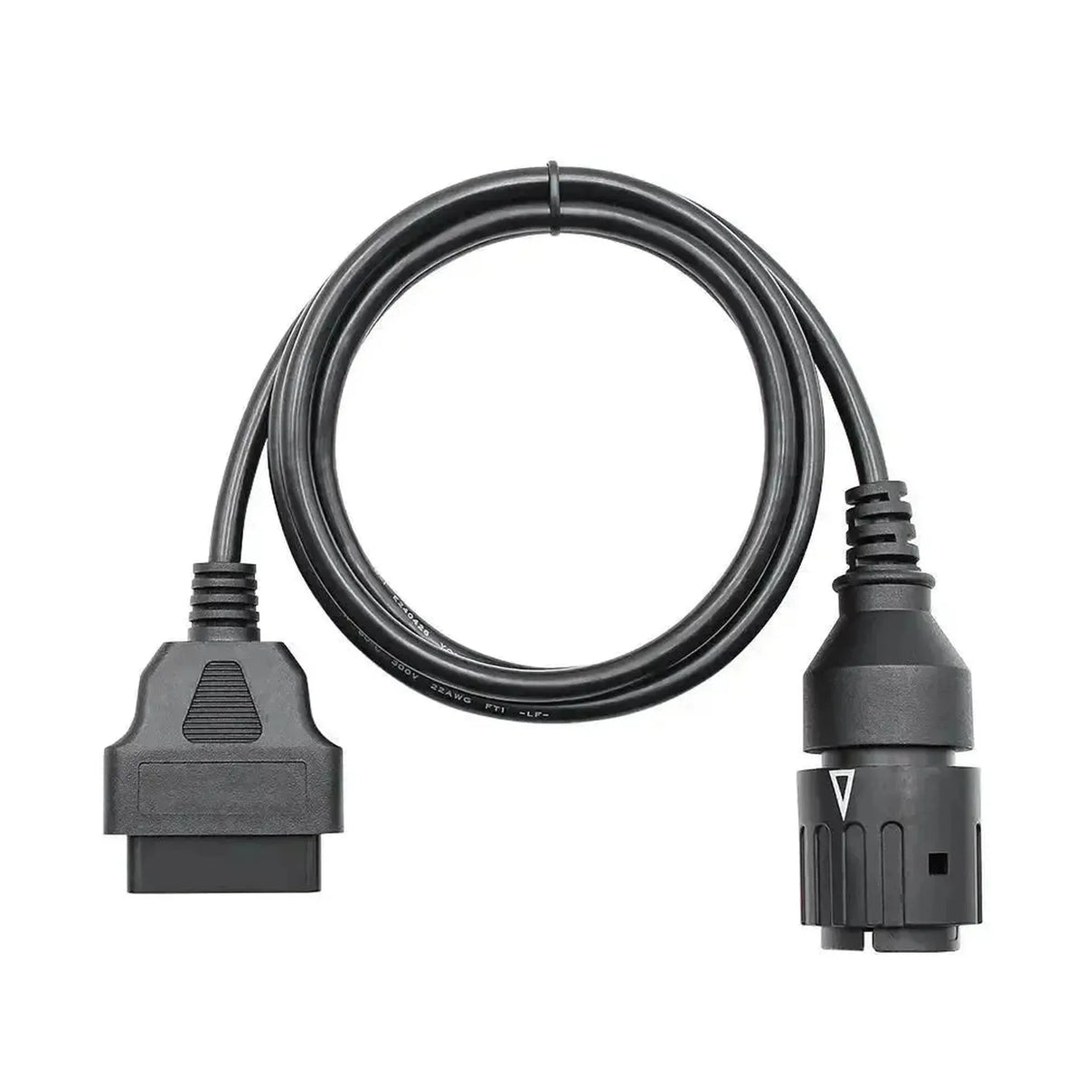 BMW 10 kontaktų OBD – 16 kontaktų OBD2 pereinamasis kabelis | Motociklai