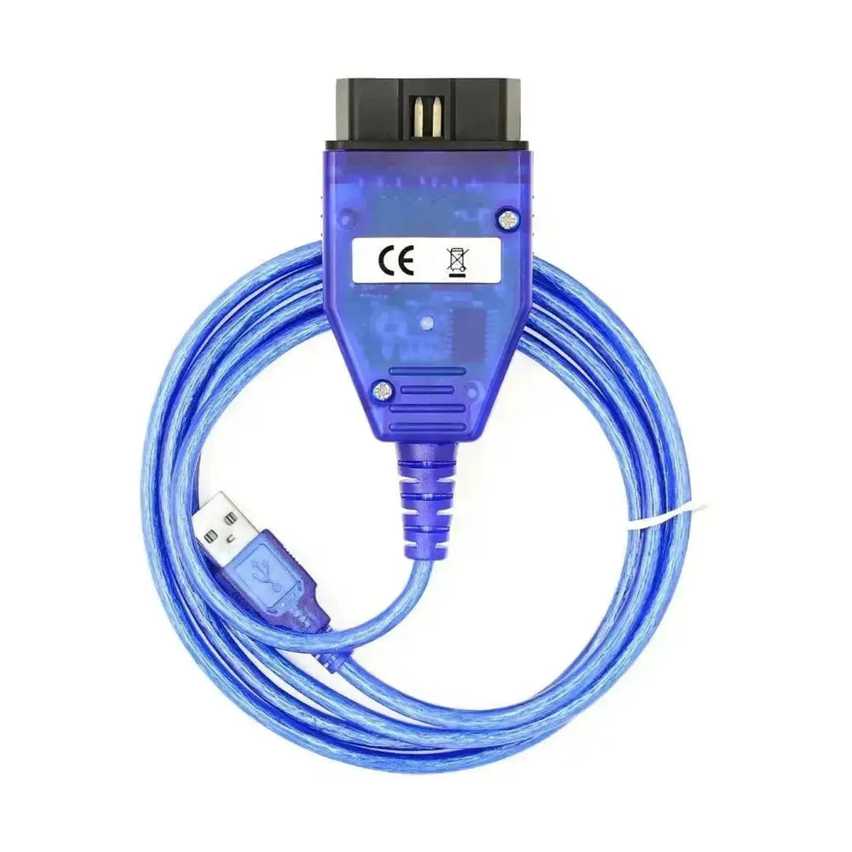 BMW K+DCAN OBD2 - USB (Switch) | Diagnostinis kabelis (Mėlyna)