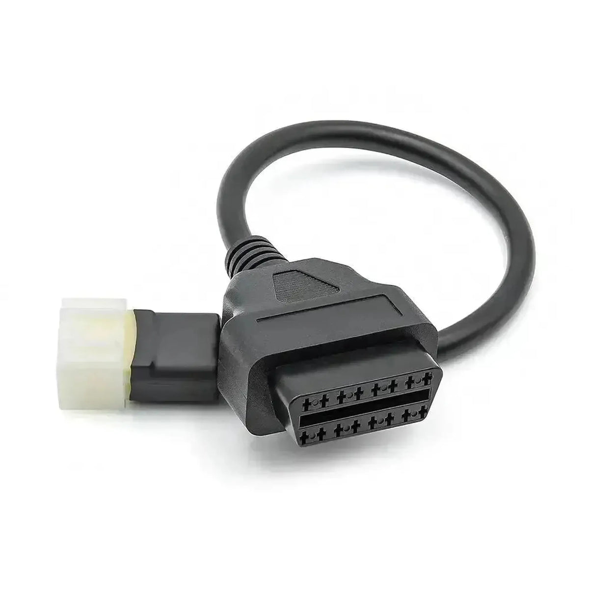 „Delphi" 6 kontaktų OBD – 16 kontaktų OBD2 adapterinis kabelis | Motociklai