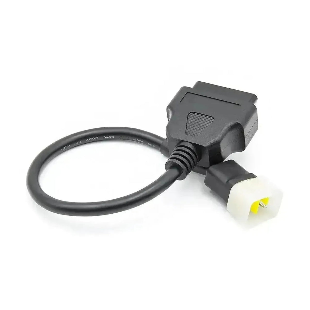 „Delphi" 6 kontaktų OBD – 16 kontaktų OBD2 adapterinis kabelis | Motociklai