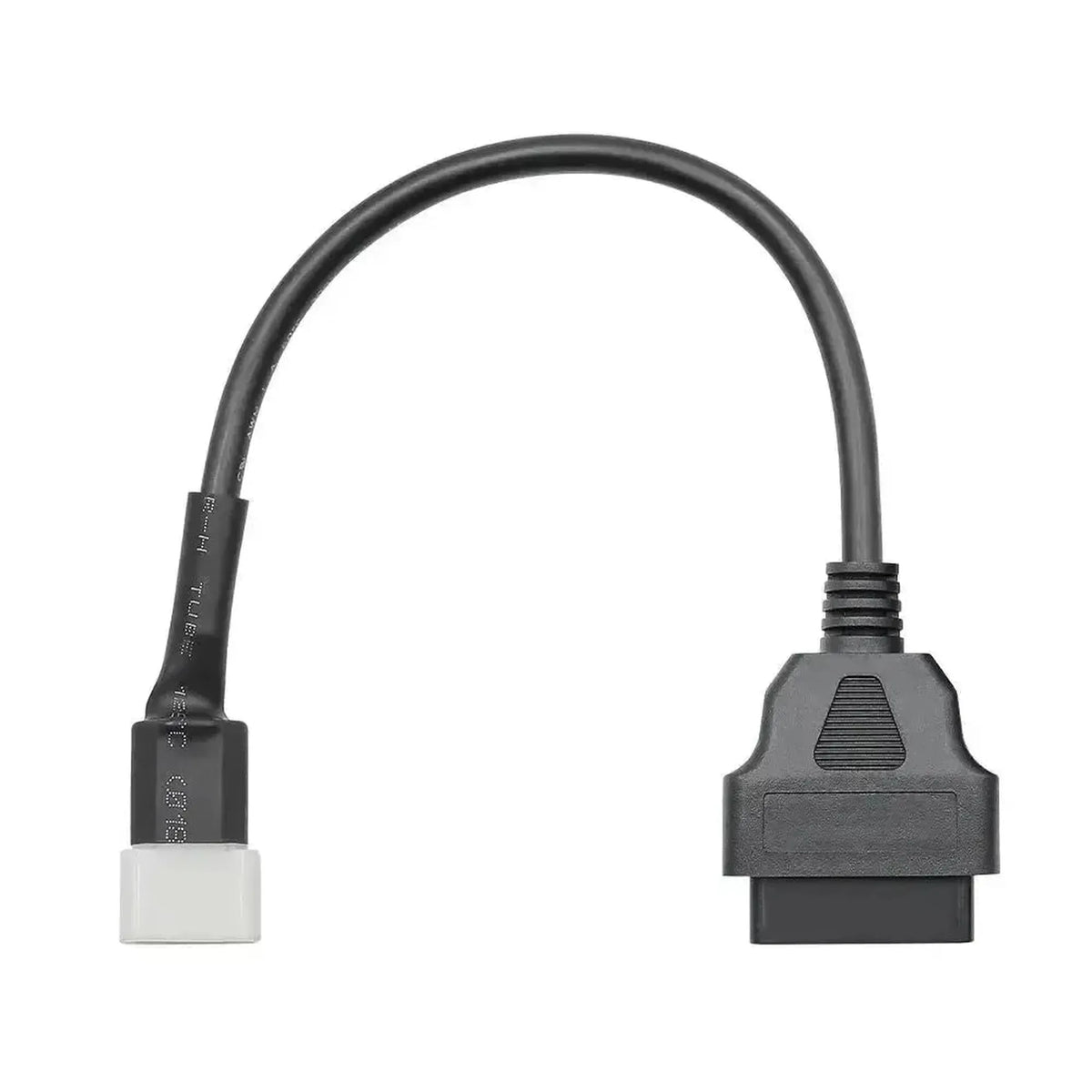 „Delphi" 6 kontaktų OBD – 16 kontaktų OBD2 adapterinis kabelis | Motociklai