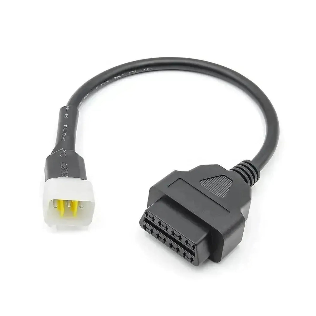 „Delphi" 6 kontaktų OBD – 16 kontaktų OBD2 adapterinis kabelis | Motociklai