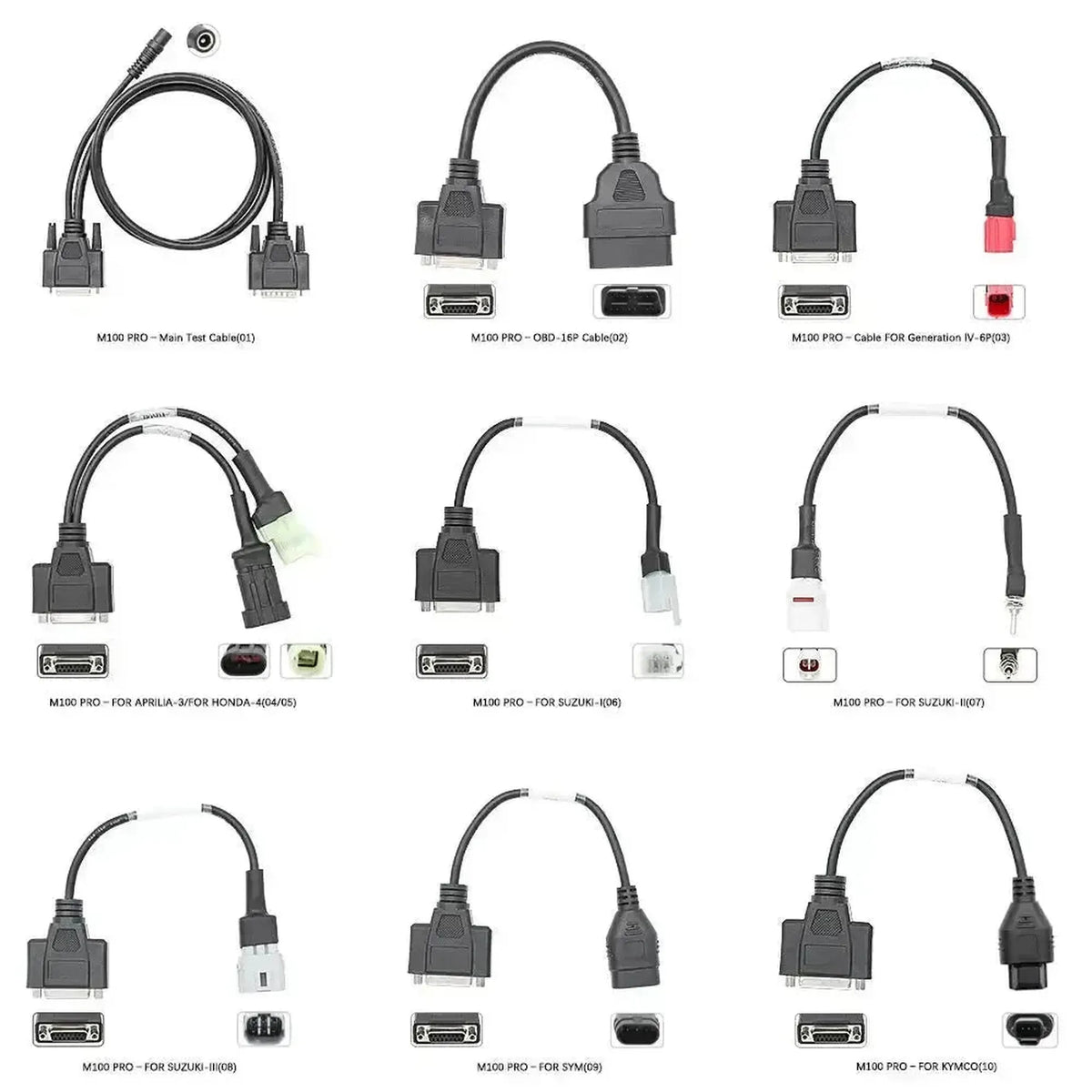 JDiag M100 Pro Full motociklo diagnostinis aparatas