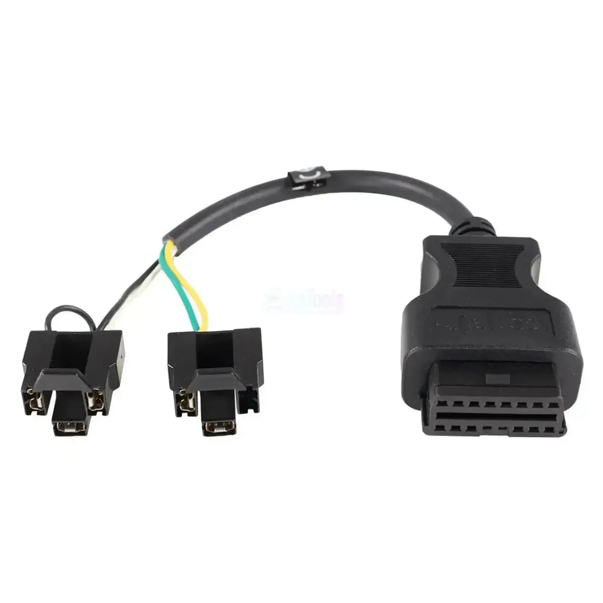 Jaltest (JDC101A) | Haldex Modal (ABS) 3+3-pins OBD – 16-pins OBD2 pereinamasis kabelis | Priekaba