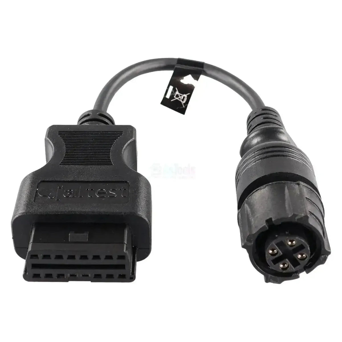 Jaltest (JDC102A) | Haldex Modular (ABS) 4-pins OBD – 16-pins OBD2 adapterio kabelis | Priekaba