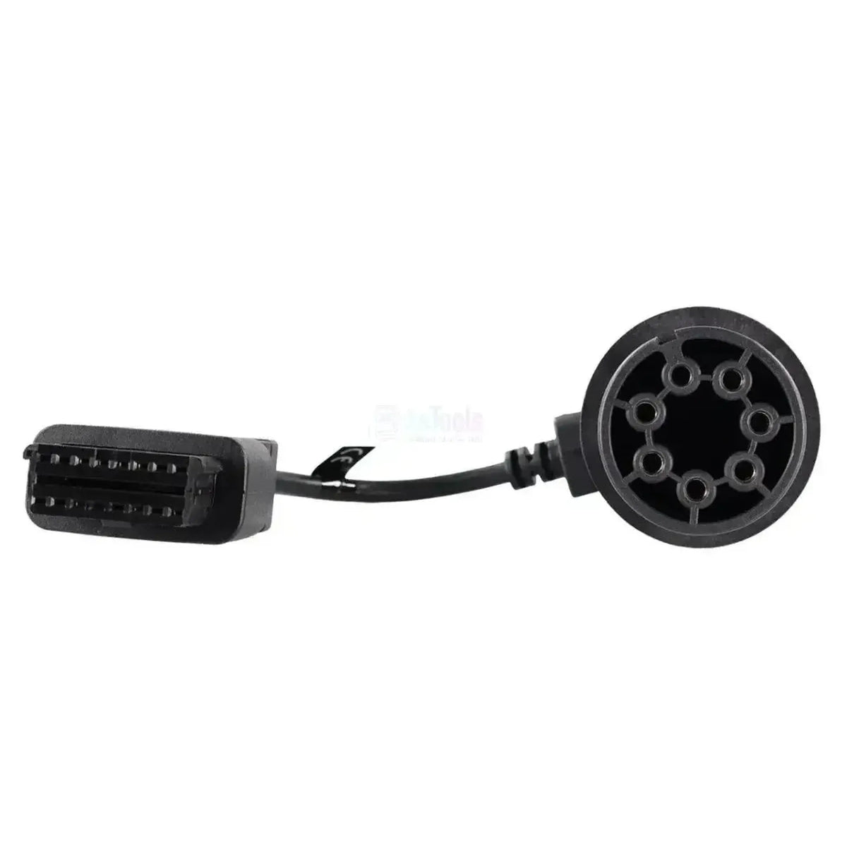 Jaltest (JDC110A) | 7+7-kontaktų (CAN ISO 7638-1) - 16-kontaktų OBD2 Adapteris | Priekaba