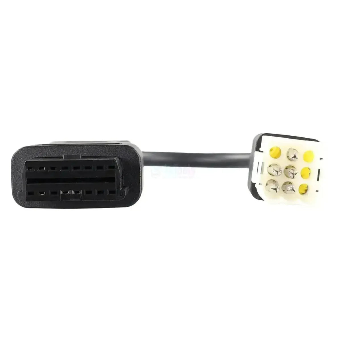 Jaltest (JDC301A) | Volvo (ECS) 9-kontaktų OBD - 16-kontaktų OBD2 perdavimo kabelis | Autobus