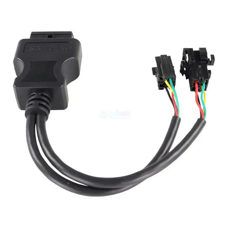 Jaltest (JDC304A) | Wabco (ATC/MTS) 4+4-kontaktų OBD - 16-kontaktų OBD2 jungties kabelis | Autobusas