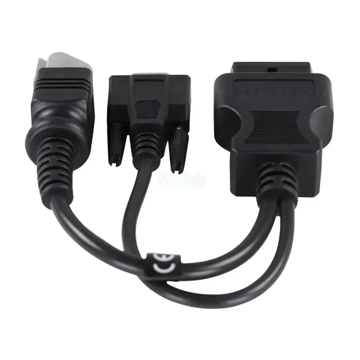 Jaltest (JDC518A) | SISU 3+9-kontaktų OBD - 16-kontaktų OBD2 perejamoji jungtis | Vidaus degimo variklis