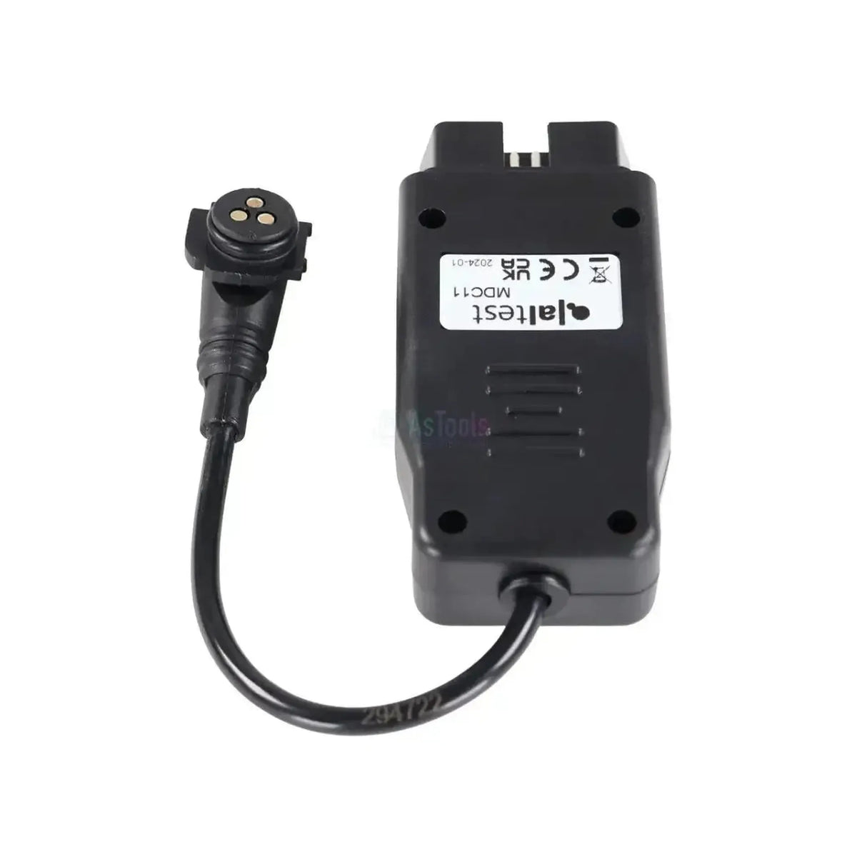 Jaltest (MDC11) | Knorr-Bremse 3-pins BWS – 16-pins OBD2 adapteris | Sunkvežimiai