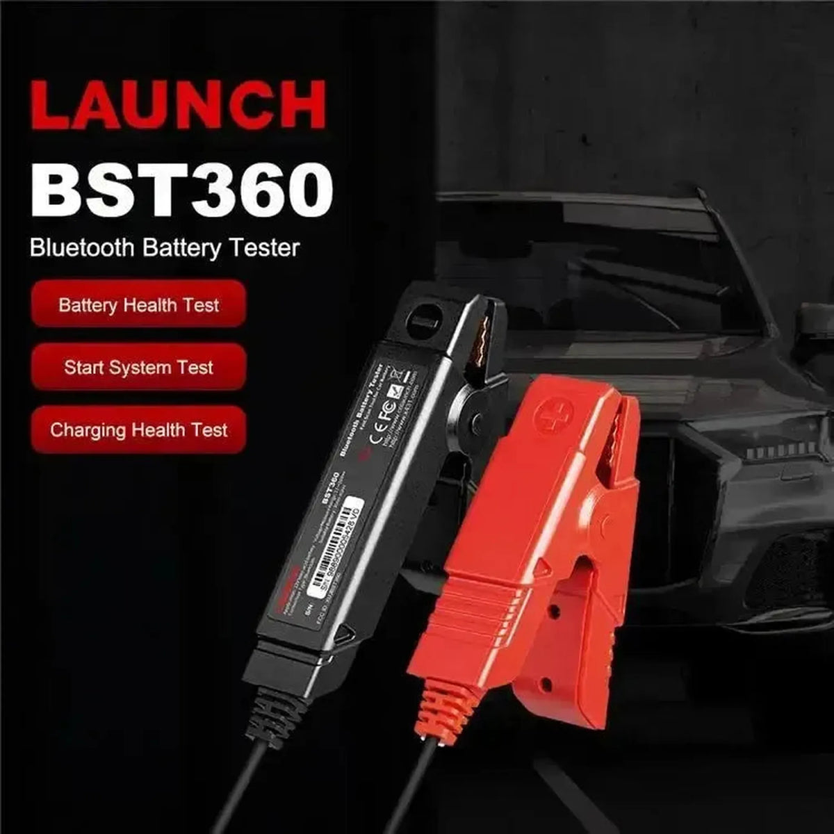 Launch BST360 | Akumuliatoriaus testuoklis
