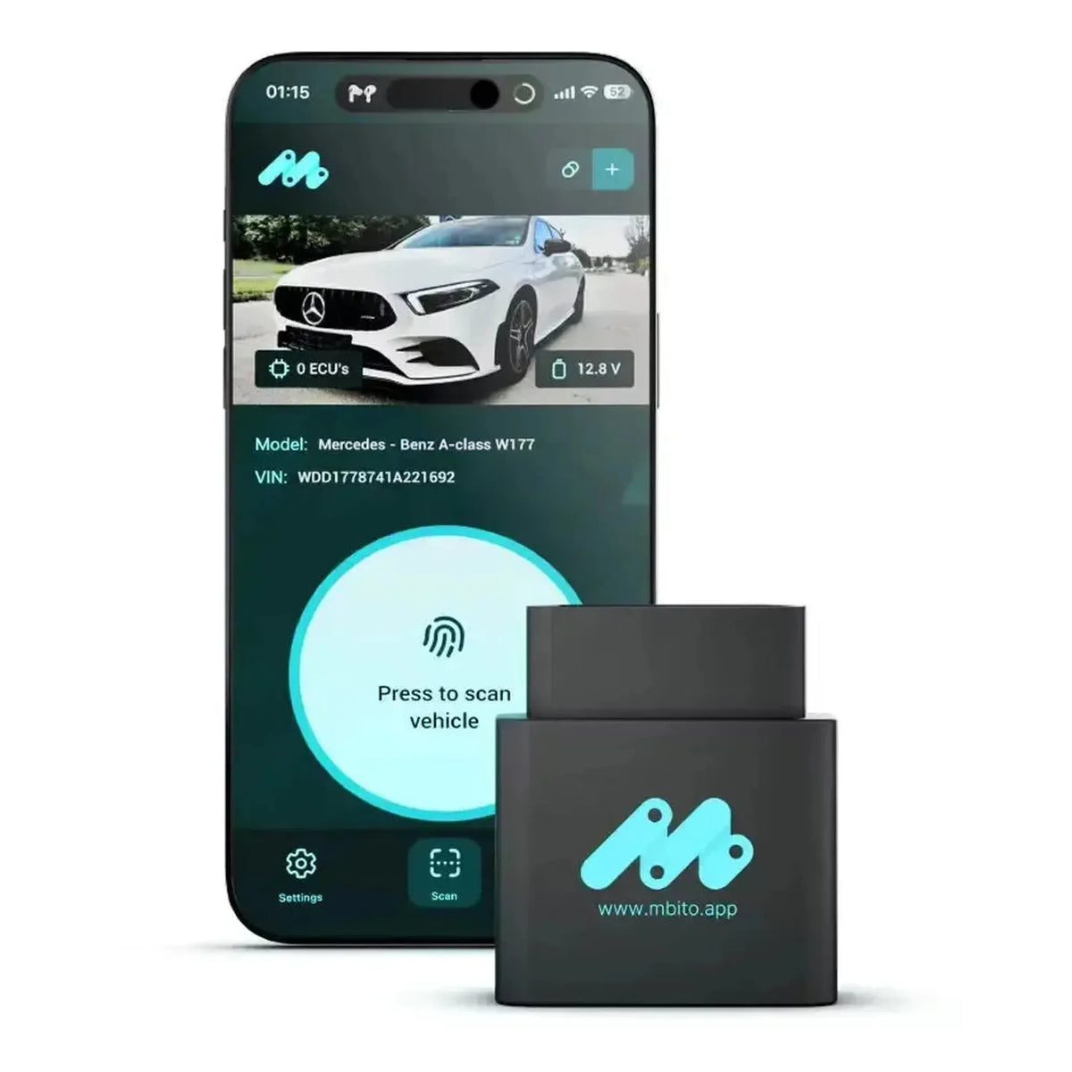 MBito OBD Device + 20 kreditų