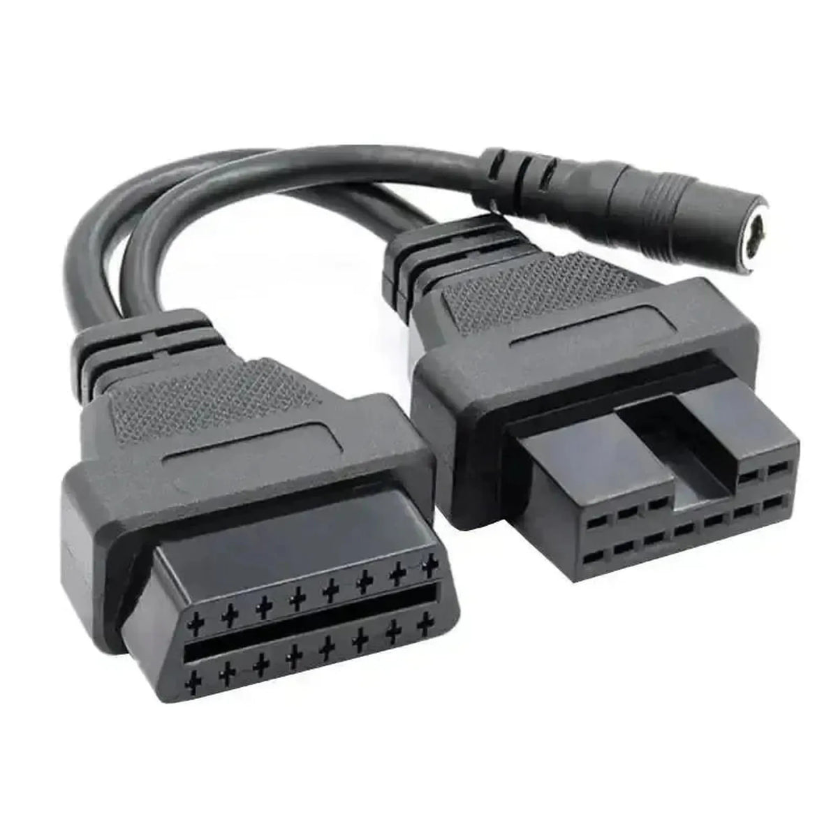 Mitsubishi/Hyundai 12-kontaktų OBD1 – 16-kontaktų OBD2 adapterio kabelis | Lengvieji automobiliai