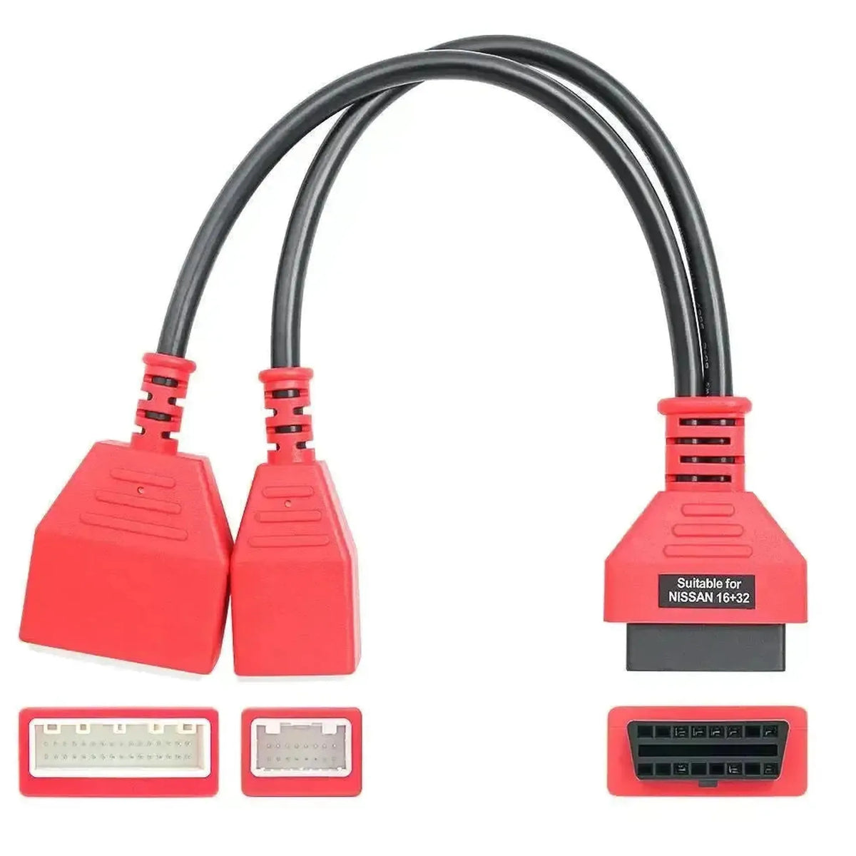 Nissan 16+32-pins SGW - 16-pins OBD2 adapteris | Lengvieji automobiliai
