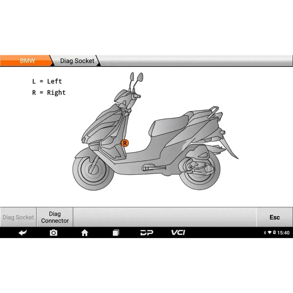 OBDSTAR IScan BMW | Diagnostikos skaitytuvas | Motociklas