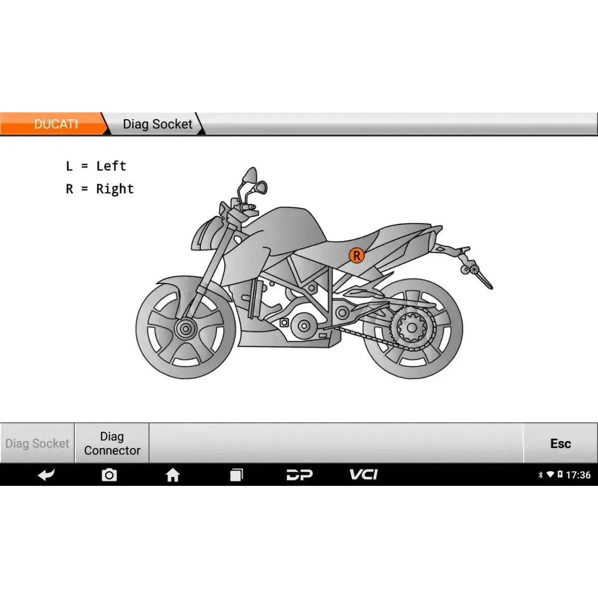 OBDSTAR IScan Ducati | Diagnostikos aparatas | Motociklas