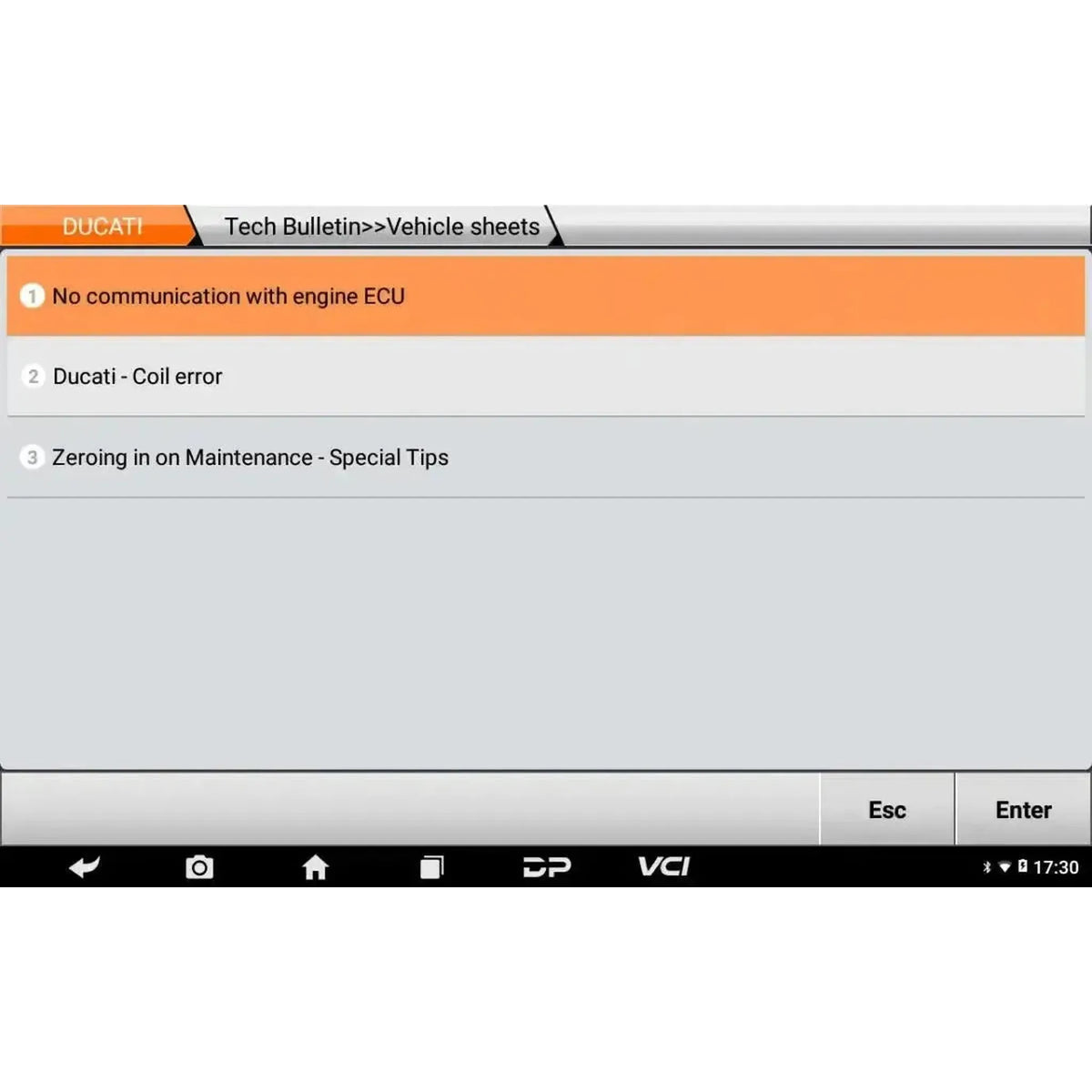 OBDSTAR IScan Ducati | Diagnostikos aparatas | Motociklas