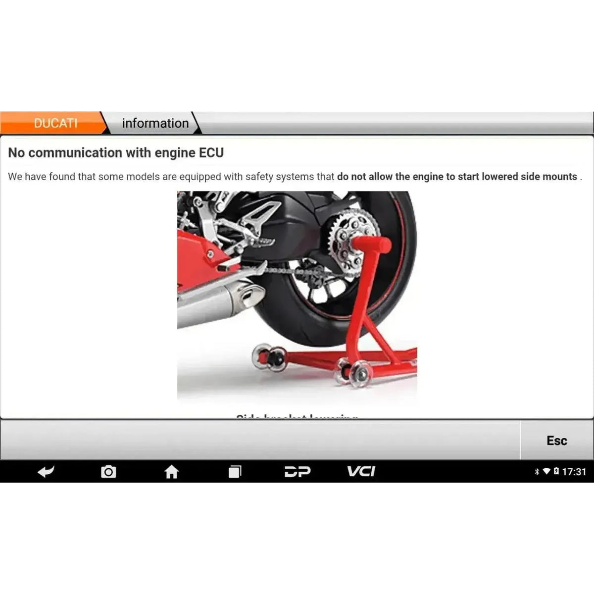 OBDSTAR IScan Ducati | Diagnostikos aparatas | Motociklas