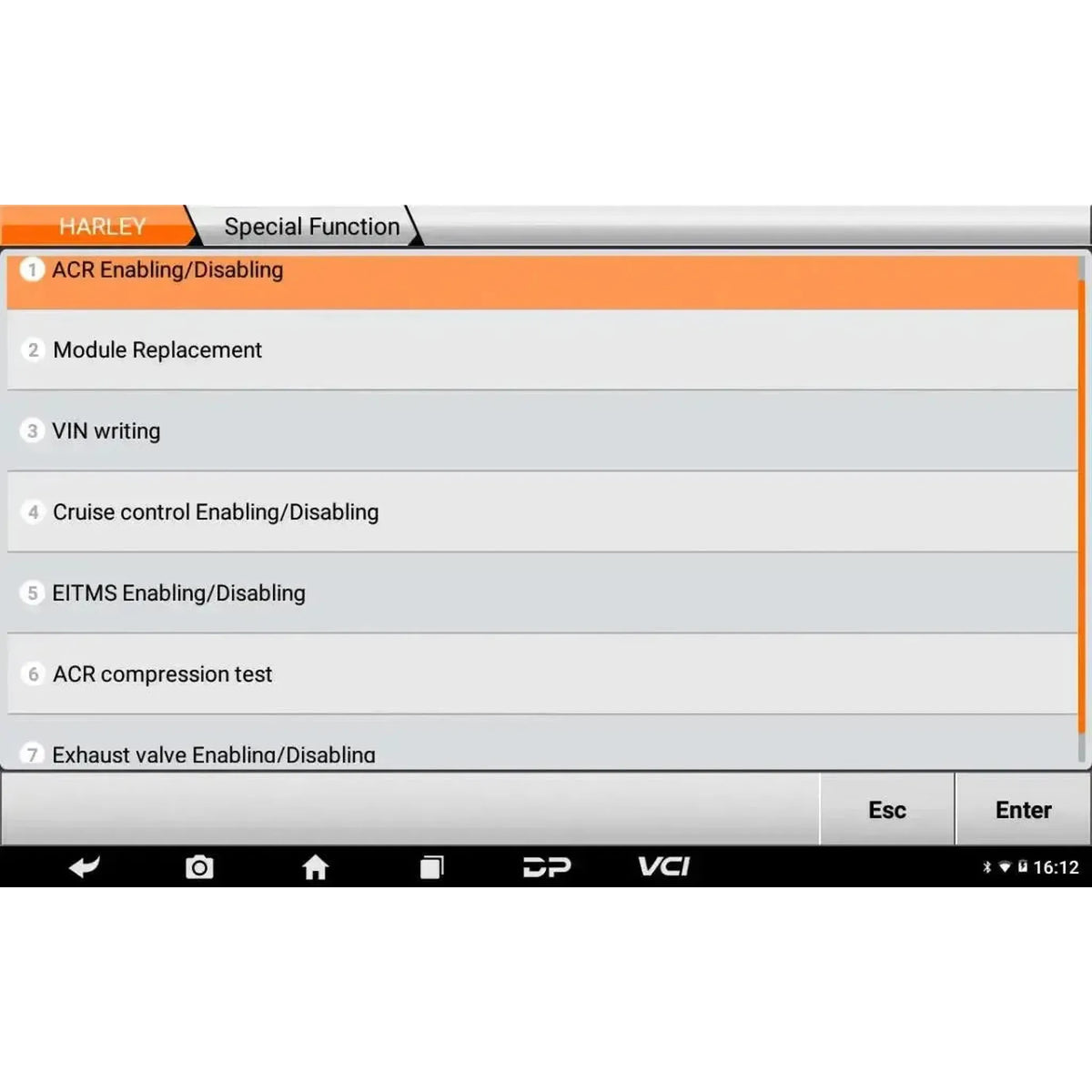 OBDSTAR IScan Harley Davidson | Diagnostikos aparatas | Motociklas