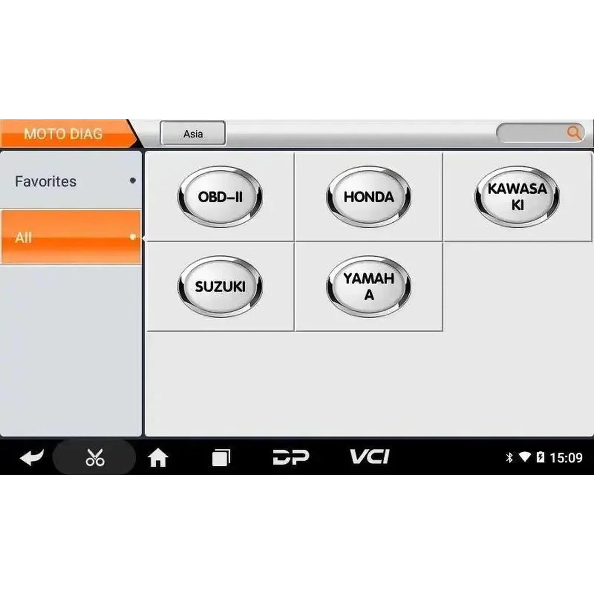 OBDSTAR IScan Japan | Variklio diagnostikos įranga | Mopedai/Motociklai